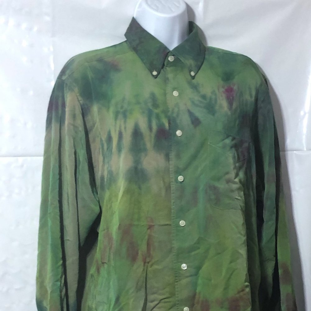 Upcycled Dress Shirt Long Sleeve - Arrow Size 32/33